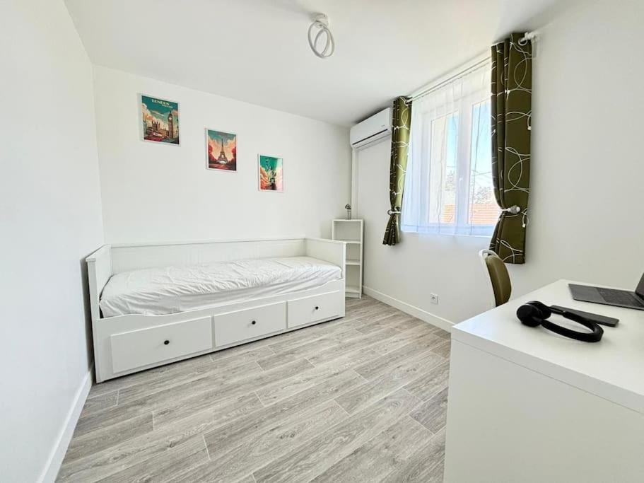 Sejour Magique Proche Aeroport Cdg Asterix Disney Et Paris Maison Toutes Commodites, Terrasse, Wifi, Clim, Lave Vaisselle Saint-Mard  Extérieur photo